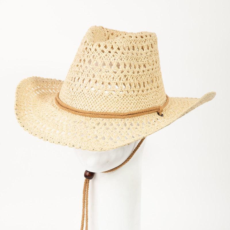 Fame Rope Strap Straw Braided Hat | Unique & Stylish Accessory