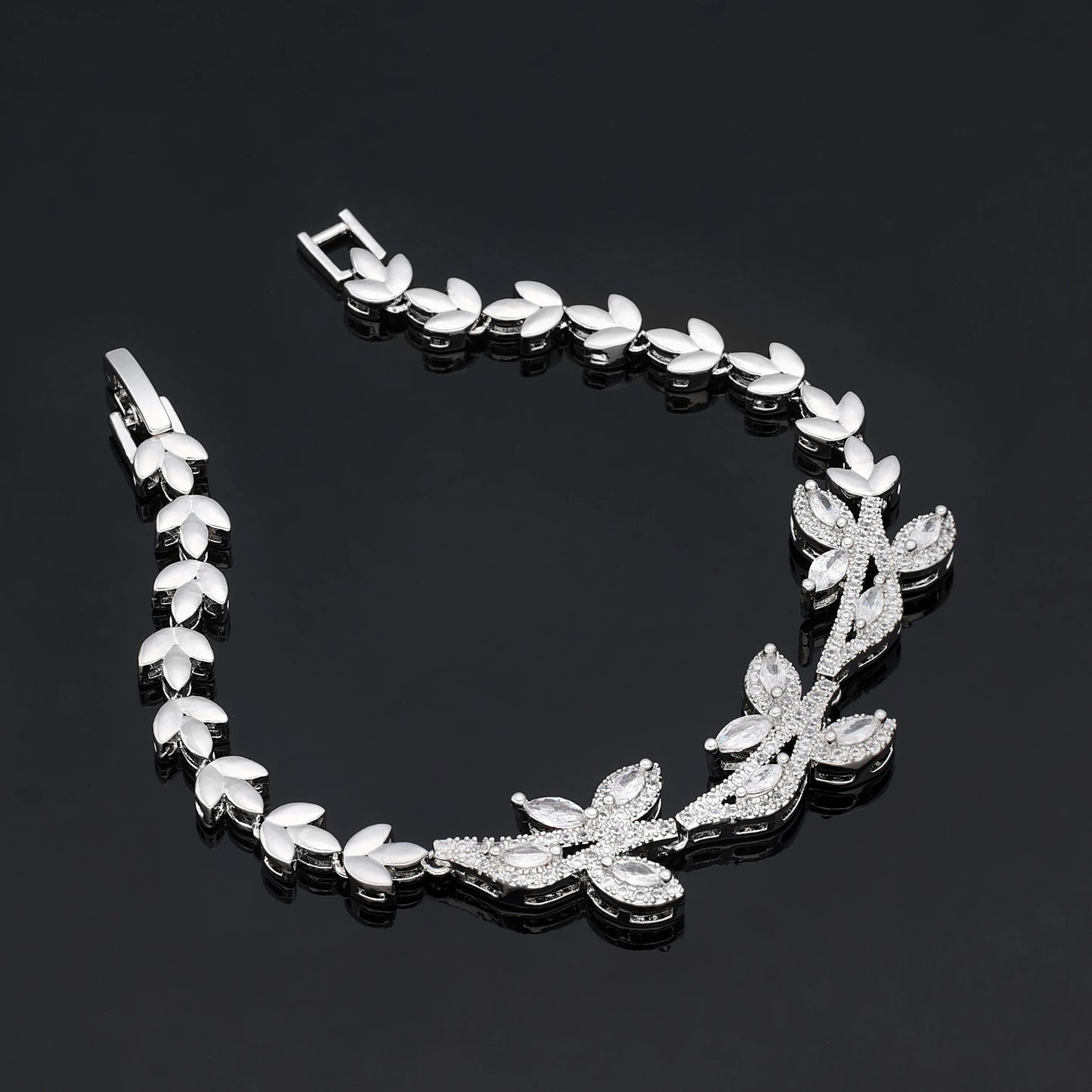 Trendy Luxury 4PCS Wedding Jewelry Set –Zirconia Jewelry