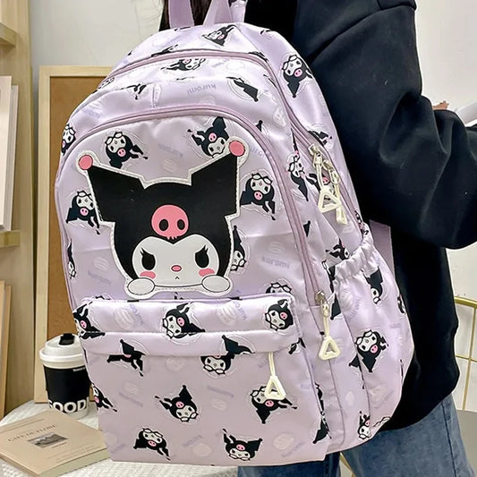 Sanrio Cute Kuromi Melody Cinnamoroll Backpack