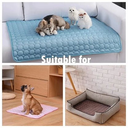 Dog Cooling Mat - Extra Large Summer Bed for Pets