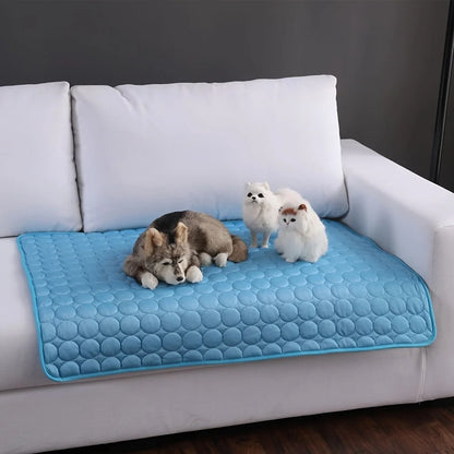 Dog Cooling Mat - Extra Large Summer Bed for Pets