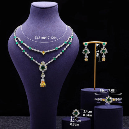 Zirconia Jewelry Set for Women