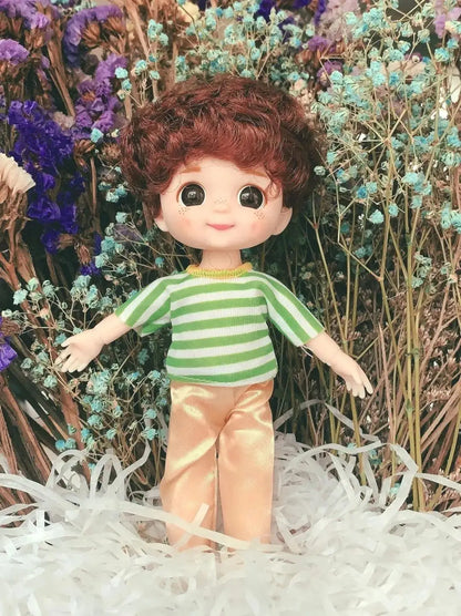 16 cm Dimple Smile BJD Doll with 13 Moveable Joints