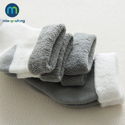 5 Pairs High Quality Comfortable Cotton Newborn Socks