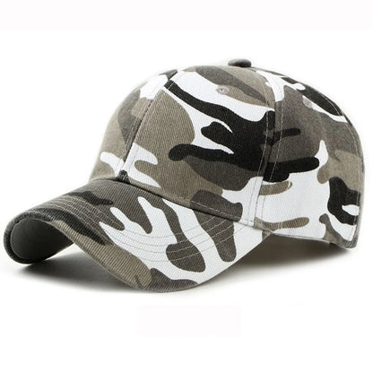 Unisex Quick-Drying Jungle Camo Baseball Cap – Outdoor Sunscreen Fishing Hat