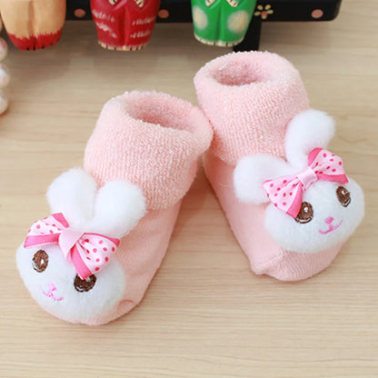 Newborn Anti-slip Cute 3D Socks