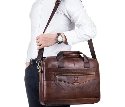 Men’s Genuine Leather Briefcase