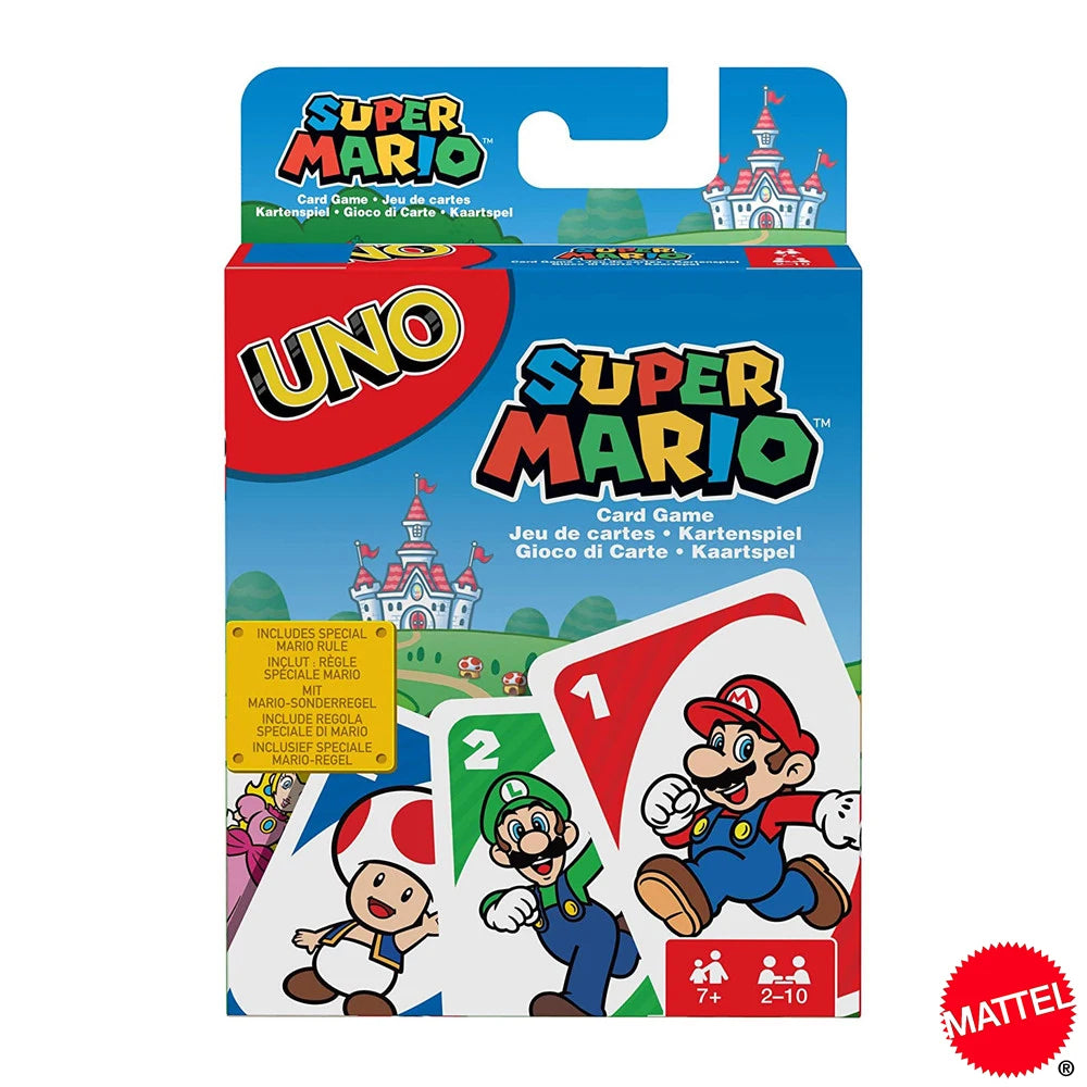 Mattel UNO Super Mario Card Game – Fun for the Whole Family