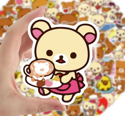 Rilakkuma & Kiiroitori Stickers – Anime Decals