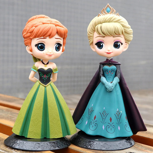 Frozen Princess Anna & Elsa PVC Action Figures