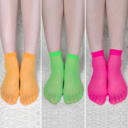 Neon Women's Fashion Ankle Socks