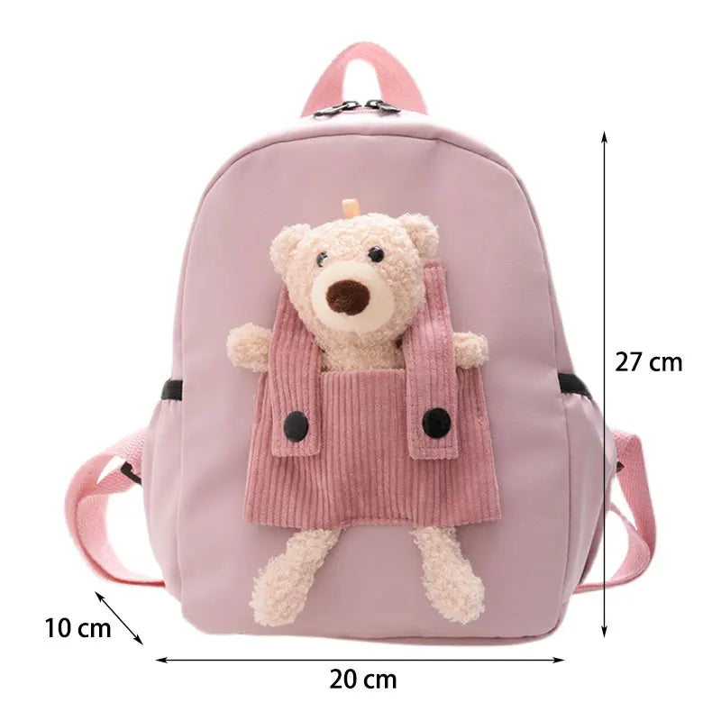 Cartoon Plush Children’s Backpacks