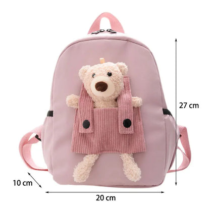 Cartoon Plush Children’s Backpacks