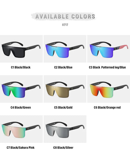 NEW Heat Wave Polarized UV400 Square Sunglasses for Men and Women