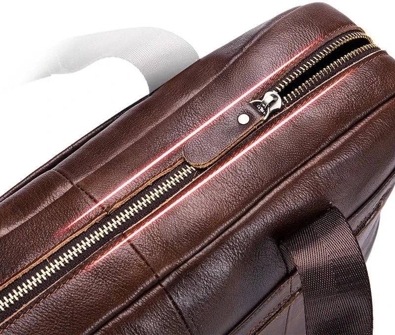 Men’s Genuine Leather Briefcase