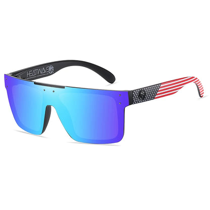 NEW Heat Wave Polarized UV400 Square Sunglasses for Men and Women