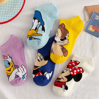 Women's Mickey Cartoon Boat Socks Series 1