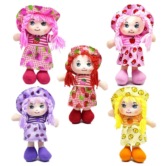 Fruit Skirt Rag Doll – Soft Plush Toy for Girls