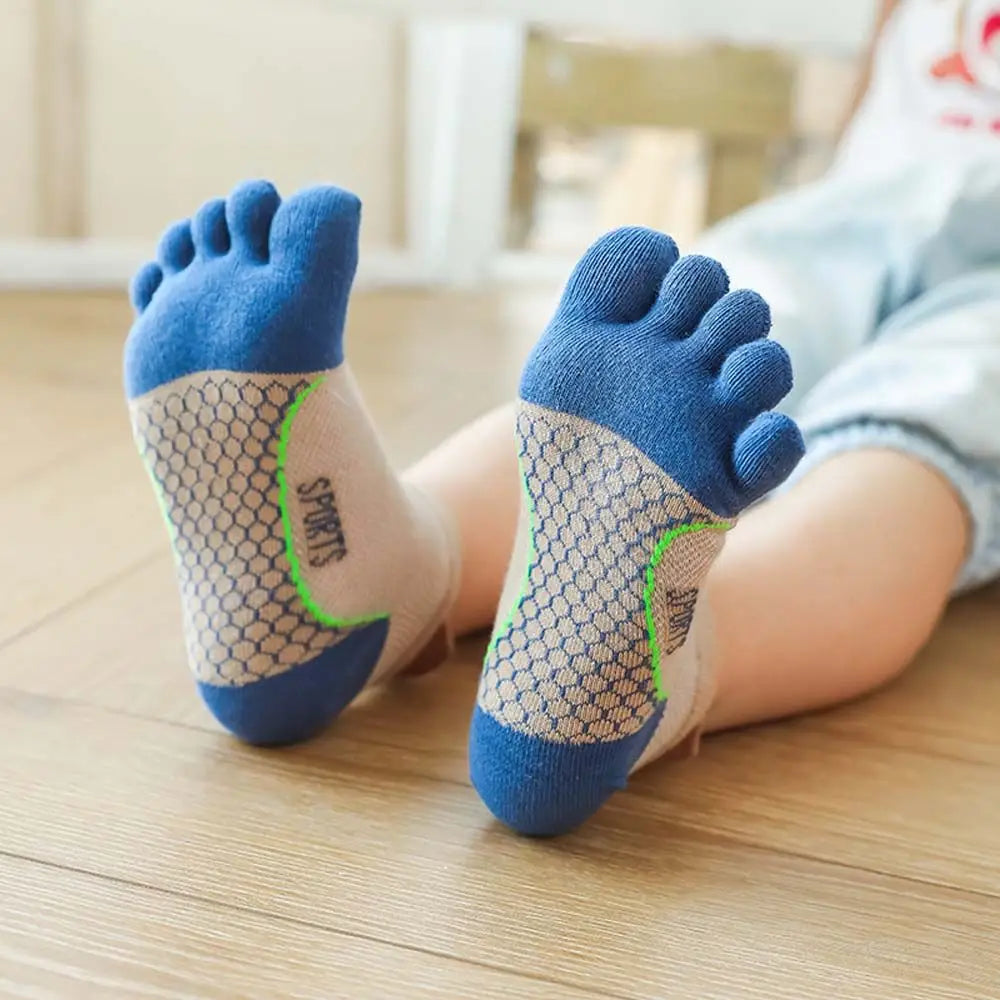 Five-Finger Anti-Slip Socks for Kids