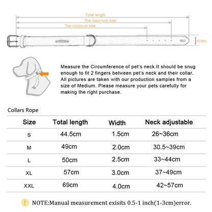 Nylon Dog Collar - Durable Collar for Small to Large Dogs