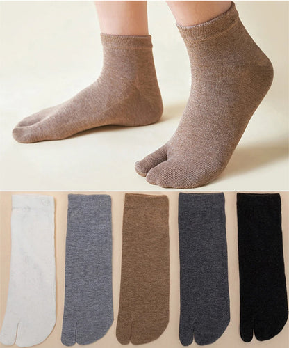 Cotton Tabi Two-toed Socks