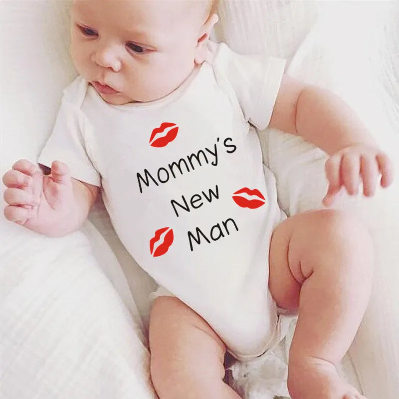 Mommy's New Man Newborn Romper