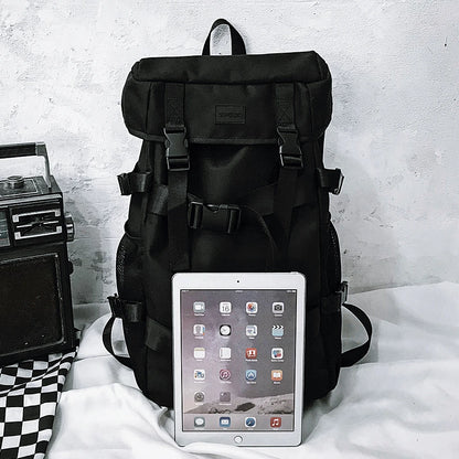 Trendy Cool Street Travel Backpack for Men