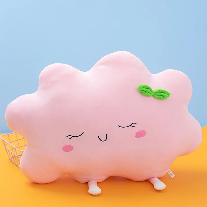 Cute Sun Cloud Plush Pillow | Stuffed Soft Creative Sun & Cloud Toy