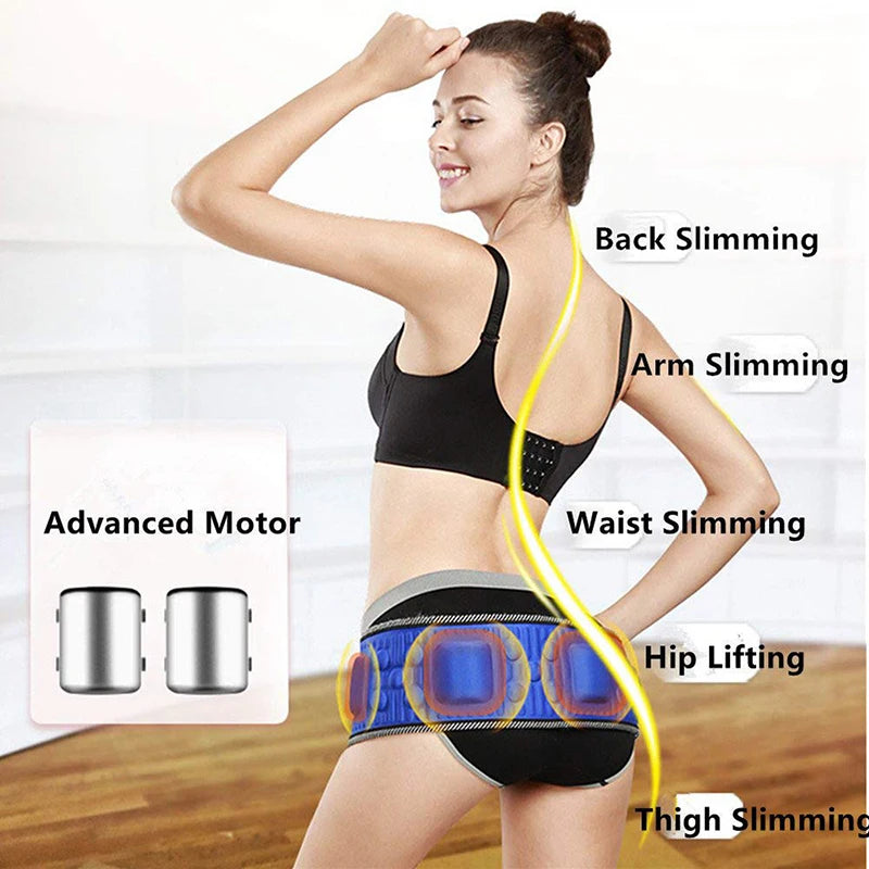 Vibrating Body Slimming Belt – Waist Abdominal Stimulator