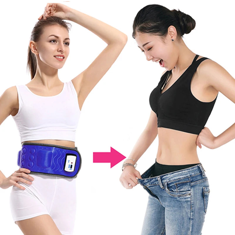 Vibrating Body Slimming Belt – Waist Abdominal Stimulator