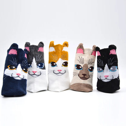 Cartoon Animals Patterns Series Funny Socks