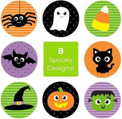 Bat Stickers – DIY Round Sealing Labels