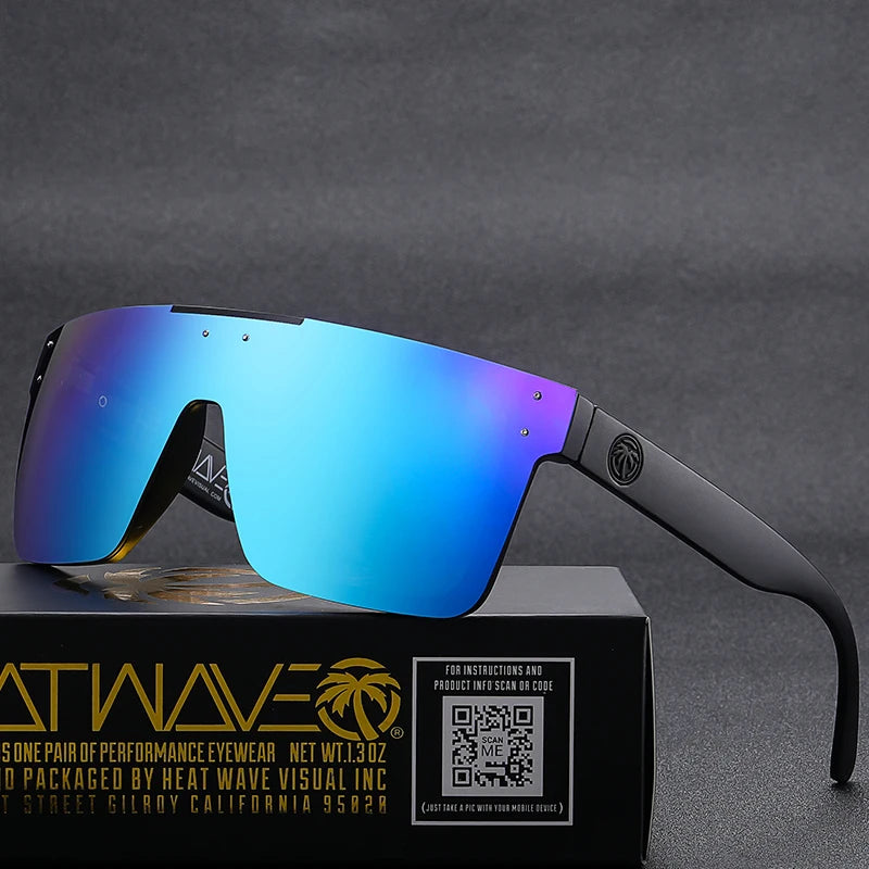 NEW Heat Wave Polarized UV400 Square Sunglasses for Men and Women