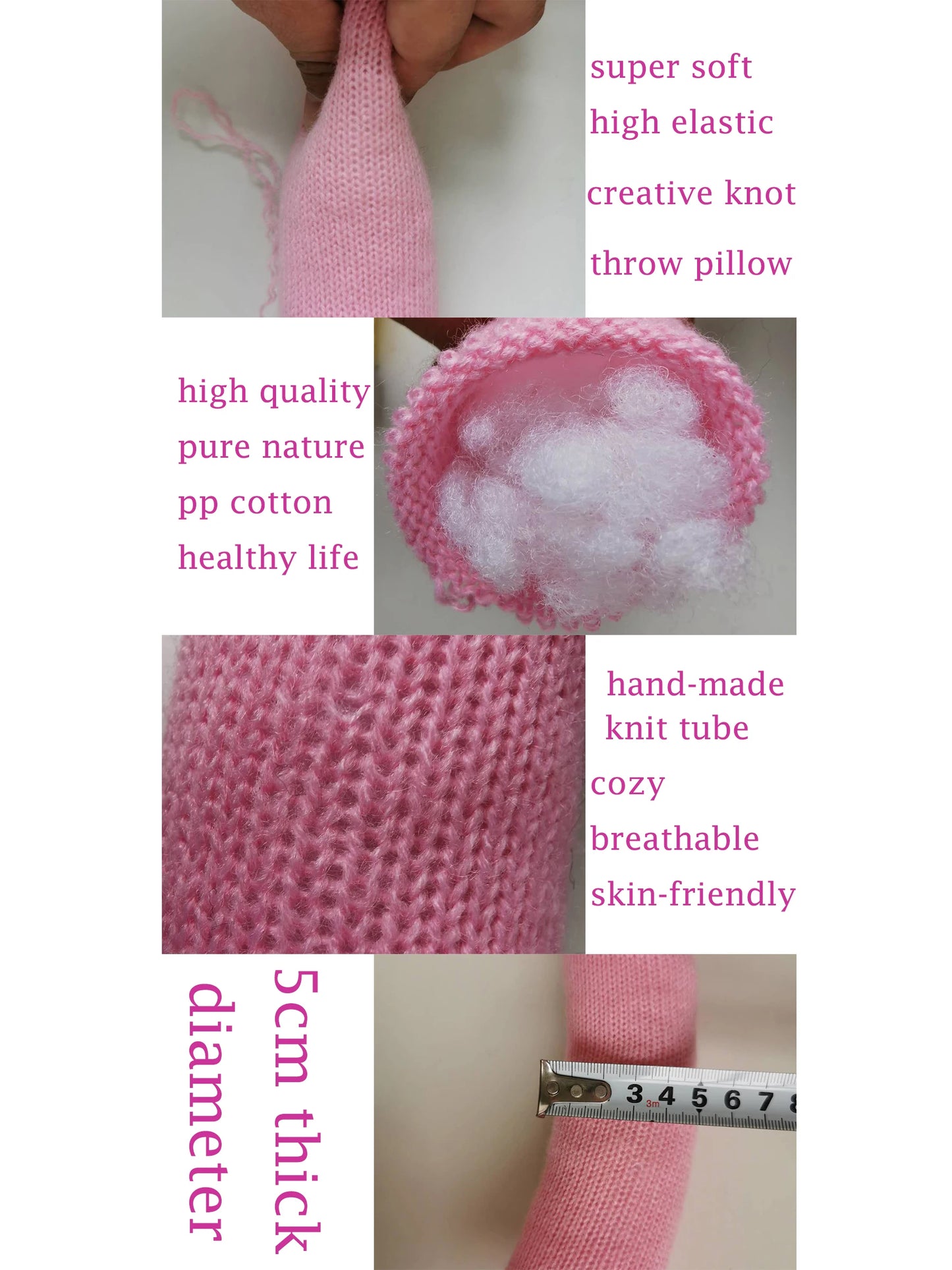 DIY Knot Pillow Ball