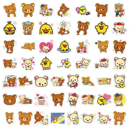 Rilakkuma & Kiiroitori Stickers – Anime Decals