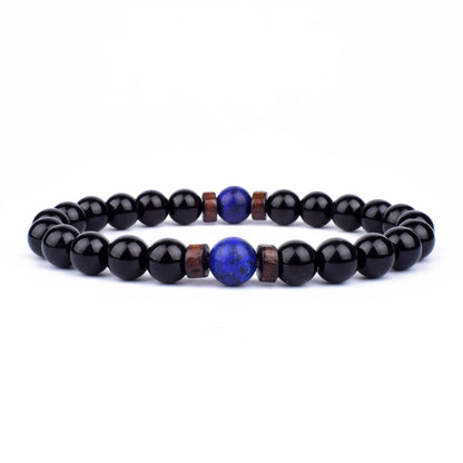 Volcanic Stone Bracelet for Men