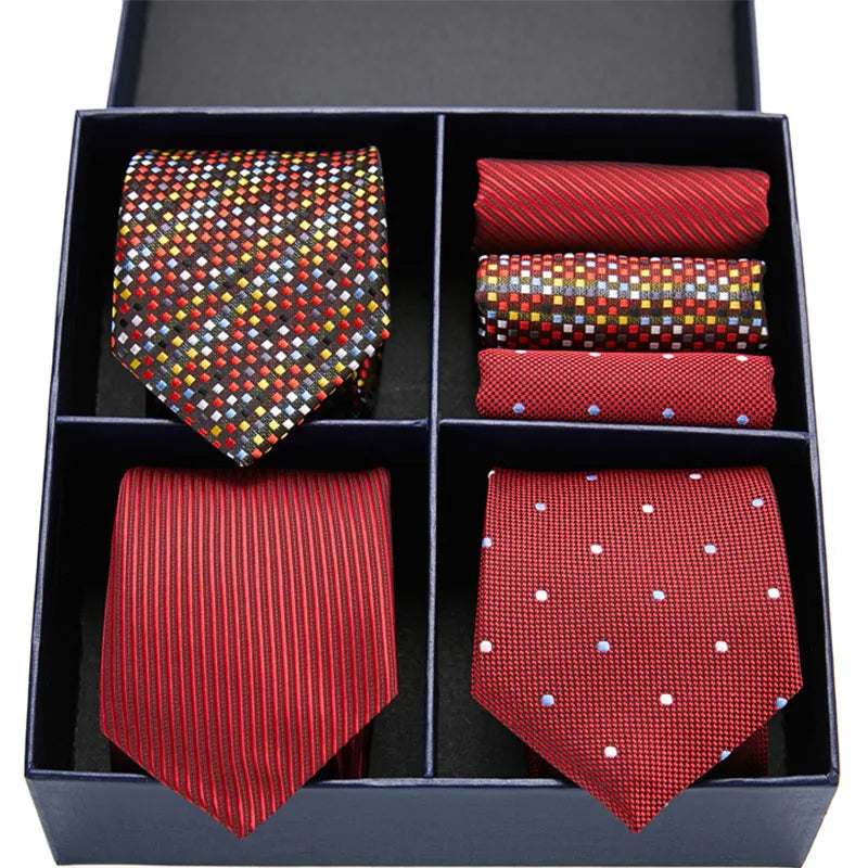 Gift Box Set of Silk Ties for Men – 3 Stylish Designs