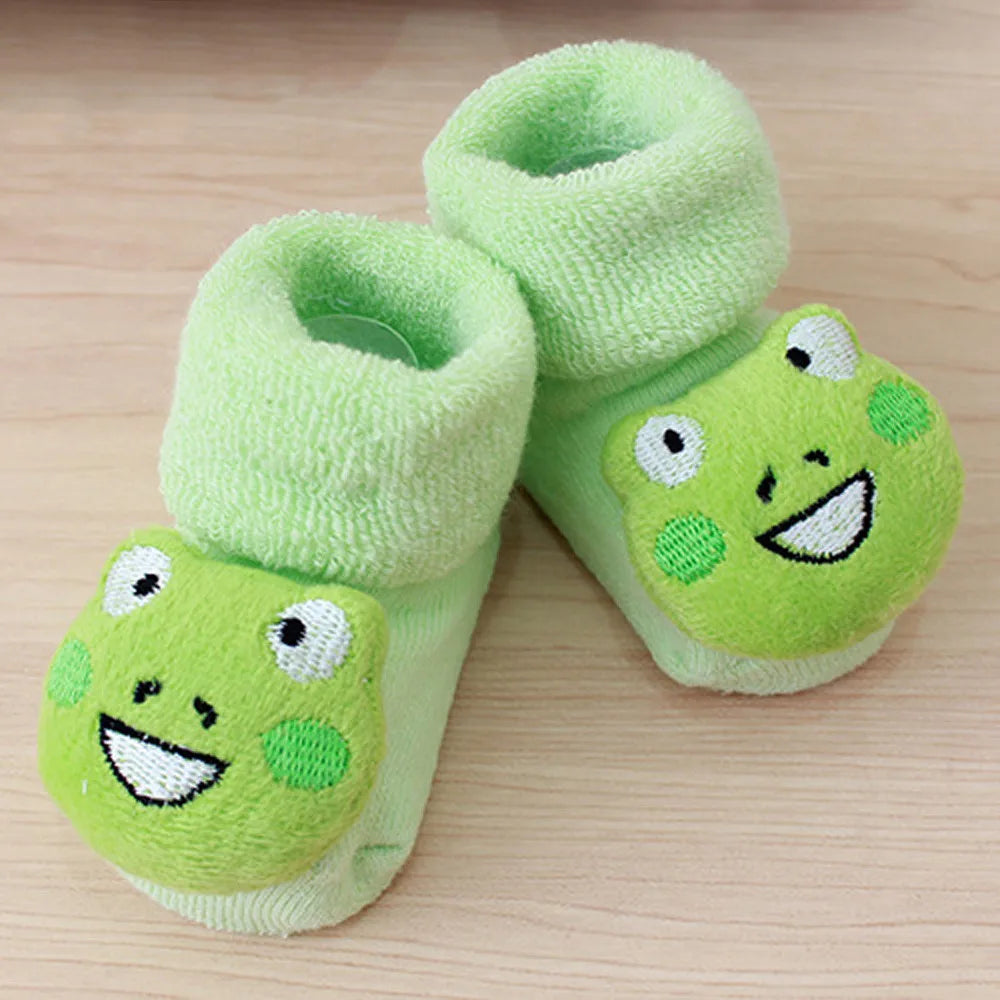 Newborn Anti-slip Cute 3D Socks