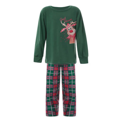 Family Matching Christmas Pajamas – Reindeer Print