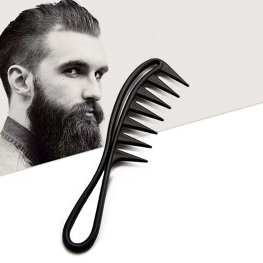 Barber Men Oil Comb | Wide Tooth Grooming Tool