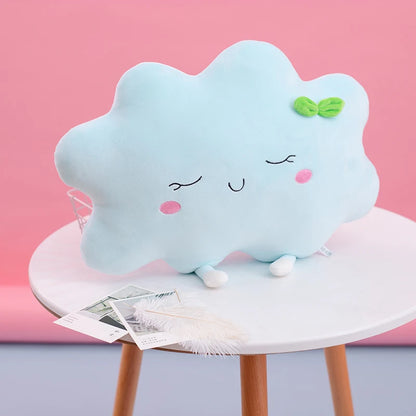 Cute Sun Cloud Plush Pillow | Stuffed Soft Creative Sun & Cloud Toy