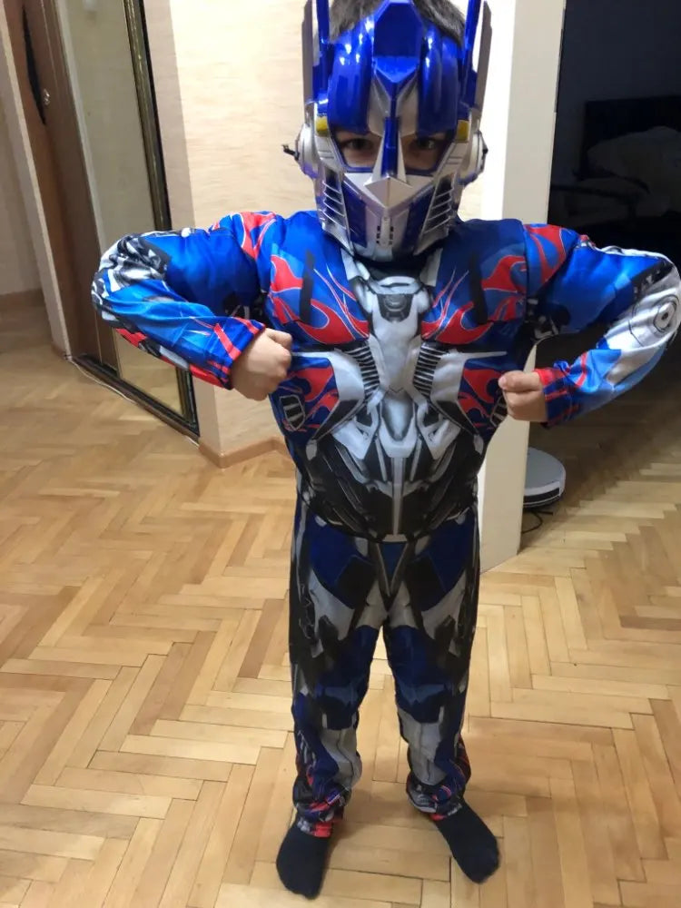 Optimus Prime Superhero Costume for Boys