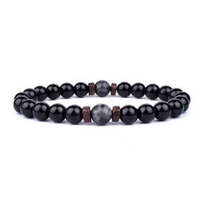 Volcanic Stone Bracelet for Men