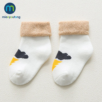 5 Pairs High Quality Comfortable Cotton Newborn Socks