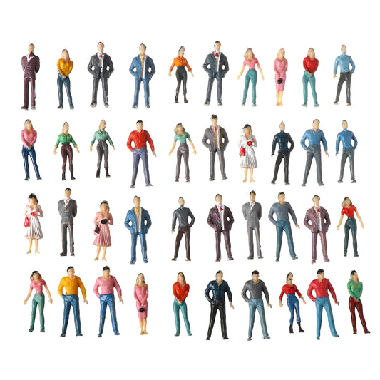 Plastic People Figures – Model Building Passengers for DIY Projects