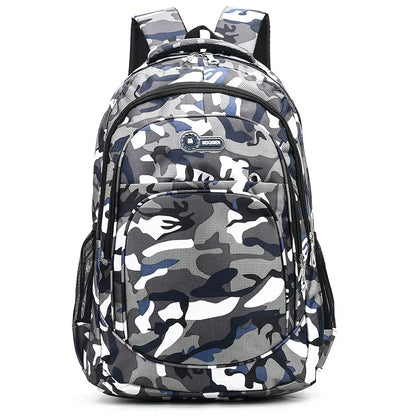 Camouflage Men’s Backpack | Military-Style School Bag for Teens & Travel