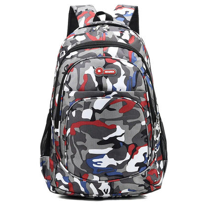 Camouflage Men’s Backpack | Military-Style School Bag for Teens & Travel