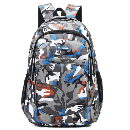 Camouflage Men’s Backpack | Military-Style School Bag for Teens & Travel