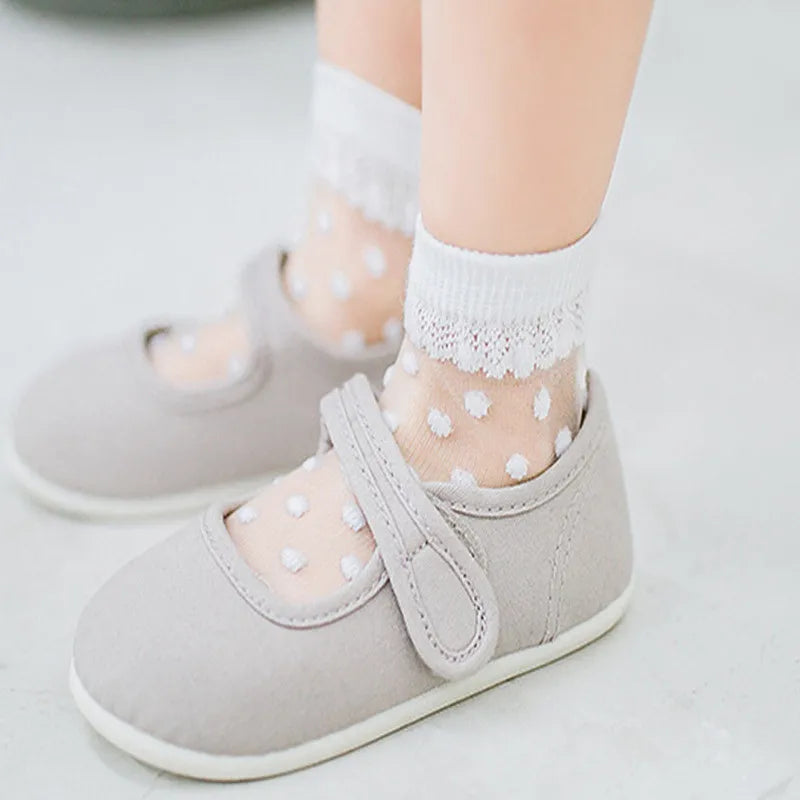 5 Pairs Children's Breathable Socks