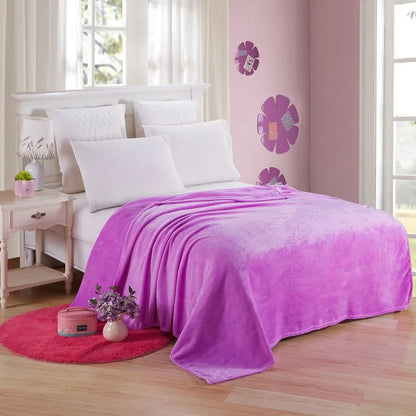 Soft Warm Coral Fleece Blanket